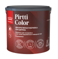 Морилка PIRTTI COLOR, 0,9л, Бесцветный (колеруется) — Tikkivala для деревозащита, для внутренних и наружных работ