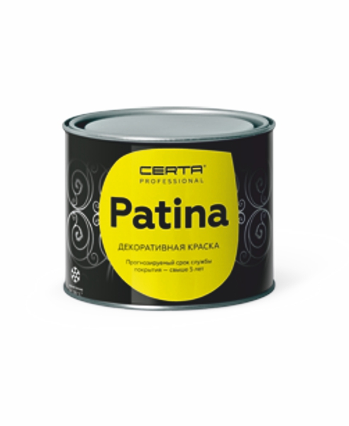 Патина для металла Церта 0,5 кг, Золото