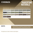 Декоративное покрытие Travertino naturale, 15 кг, RAL-цвета по заказу — Decorazza для дизайн интерьеров, для внутренних работ
