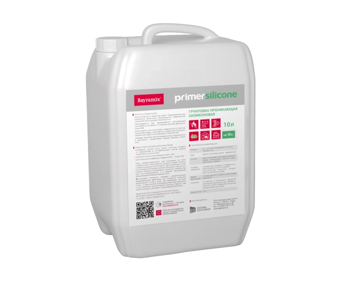 Primer Silicone Грунт глубокого проникновения силиконовый Bayramix Байрамикс 10 л