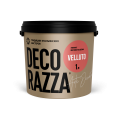 Decorazza Декоративное покрытие VELLUTO, 1 кг, оттенок Argento, шелковисто-матовая, колеруемая для наружных работ